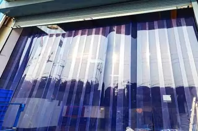 PVC függöny bejárati ajtóra PVC függöny bejárati ajtóra